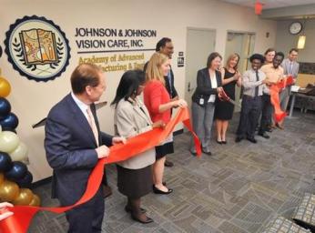 johnson and johnson support englewood high school